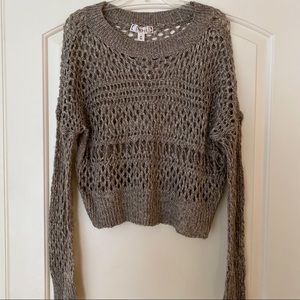 Gray knit Sweater